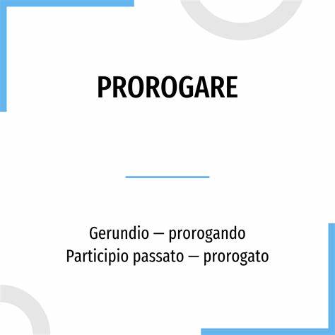 proroga